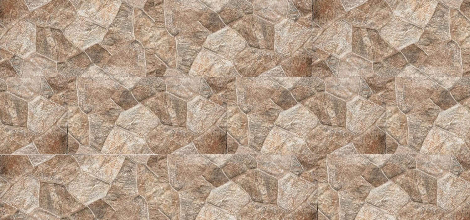 $18.990 M2 FACHALETA PORCELANATO PIEDRA GOLD 30X60 CMS  CAJA 0.9 M2