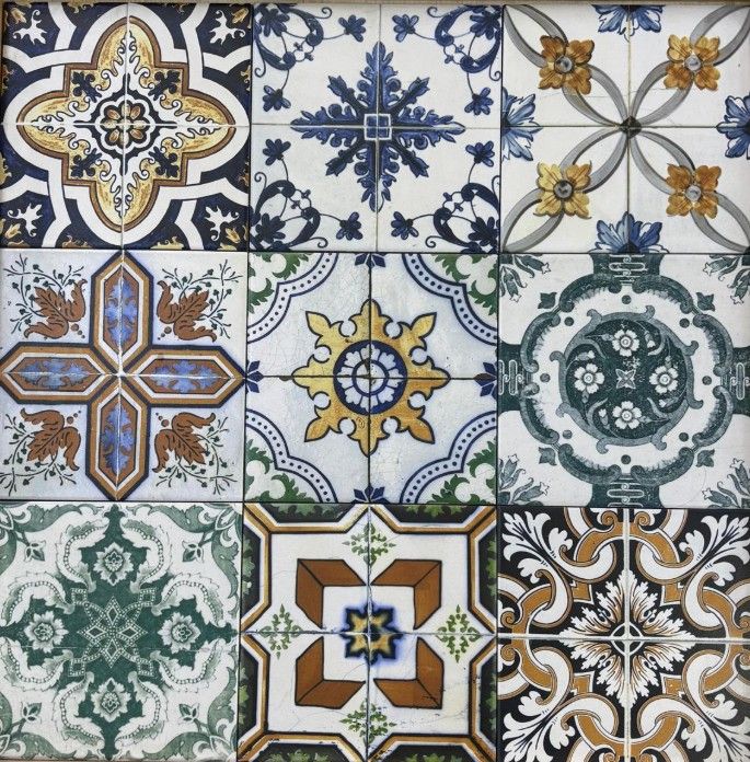 $ 19.990  PORCELANATO  MOSAICOS TOLEDO 20X20 CMS  CAJA  1.2 M2