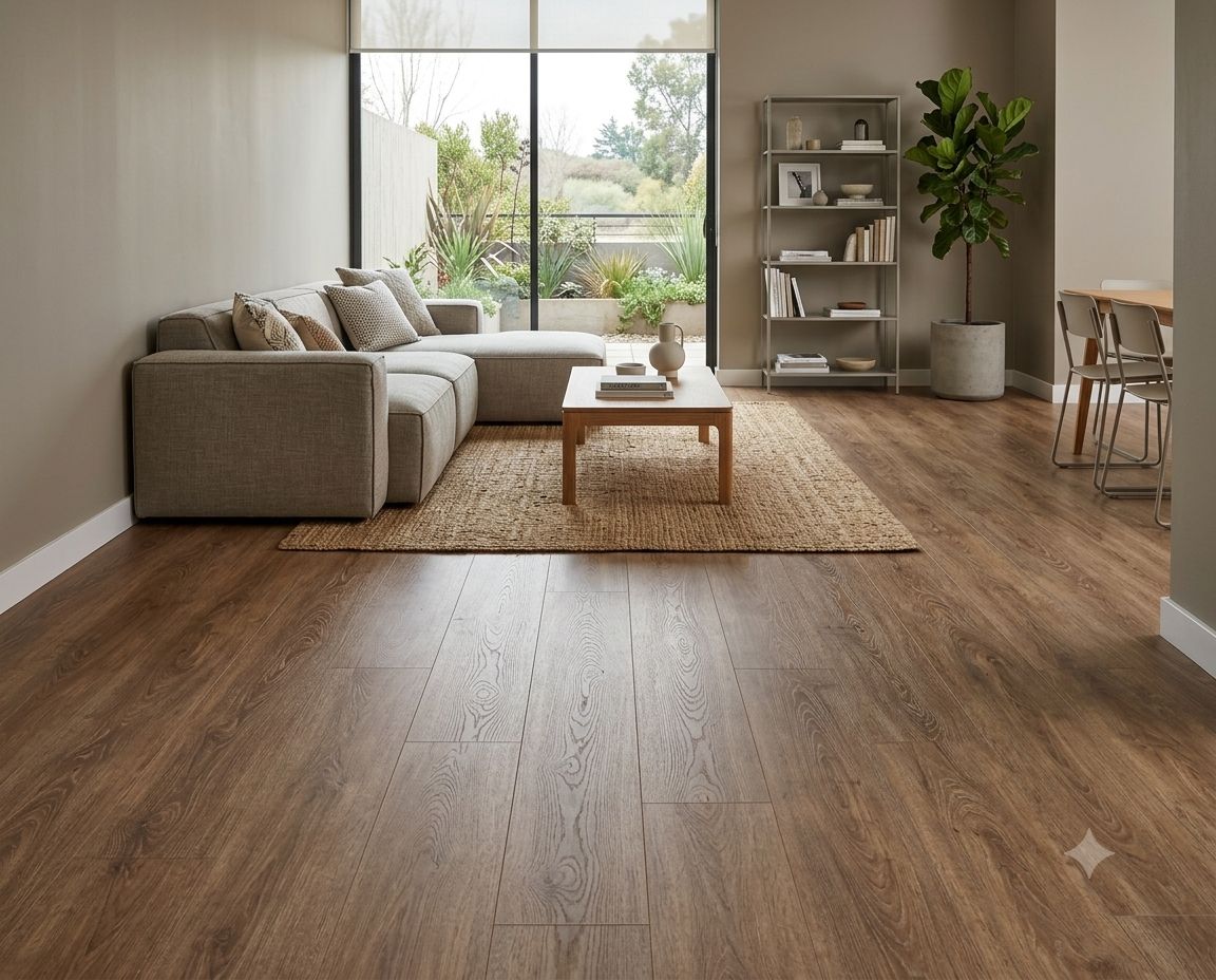 $9.990 M2  PISO FLOTANTE  8.0 MM COPENHAGUE  20 CM X 1.2 MT CAJA 2,44 M2