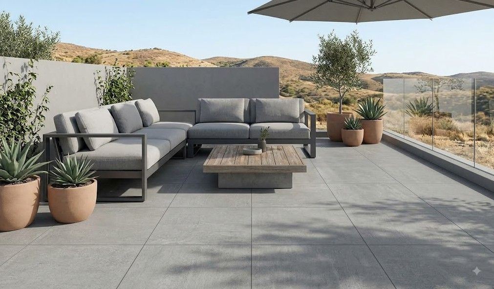 $12.990 M2 GRES PORCEL. COTTO GRIS 60X60 CMS  CAJA 1.44 M2