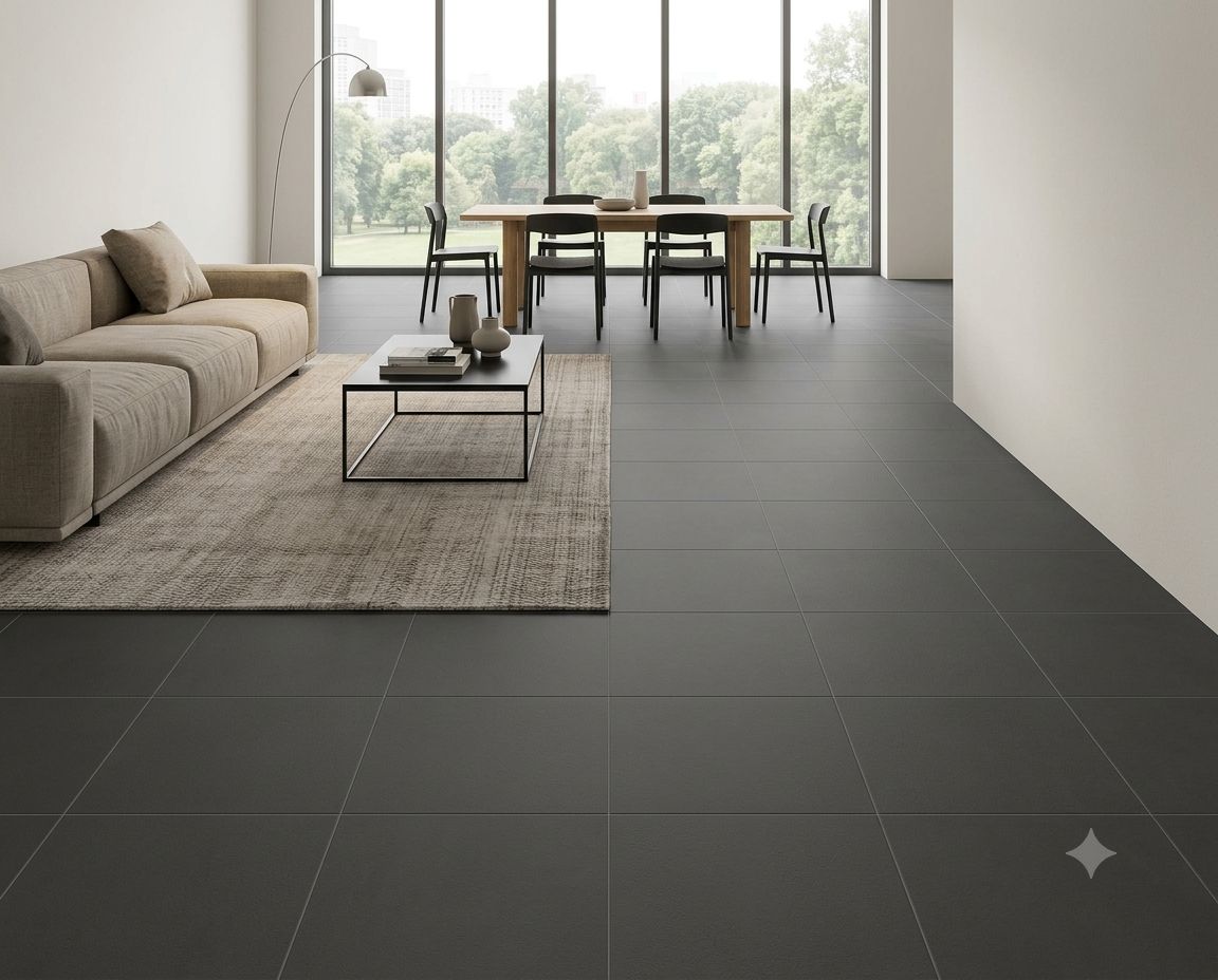 $8.990  M2 CERAMICA CEMENTO DARK  45X45 CMS                                                   CAJA 1.62 M2