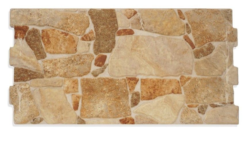 $ 12.990 M2 FACHALETA GRES FINLAY BEIGE MATE  25X50 CMS  CAJA 1,50 M2