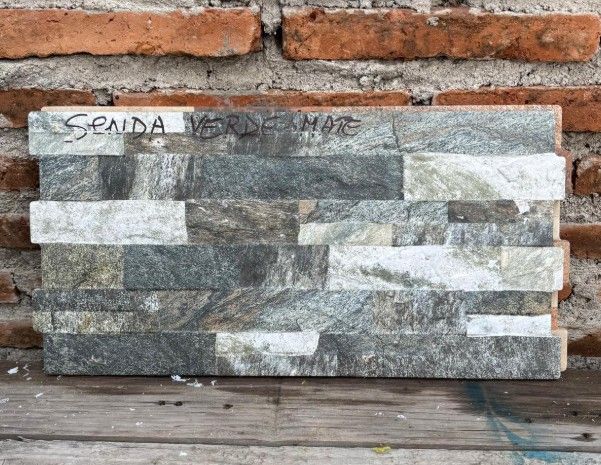 $ 16.990 M2 FACHALETA GRES SENDA VERDE MATE 25X50 CMS  CAJA 1,50 M2