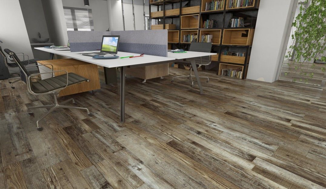 $15.990 M2 SPC DETROIT 5.5 MM  22.8 CM X 1.22 MT CAJA 2,23 M2