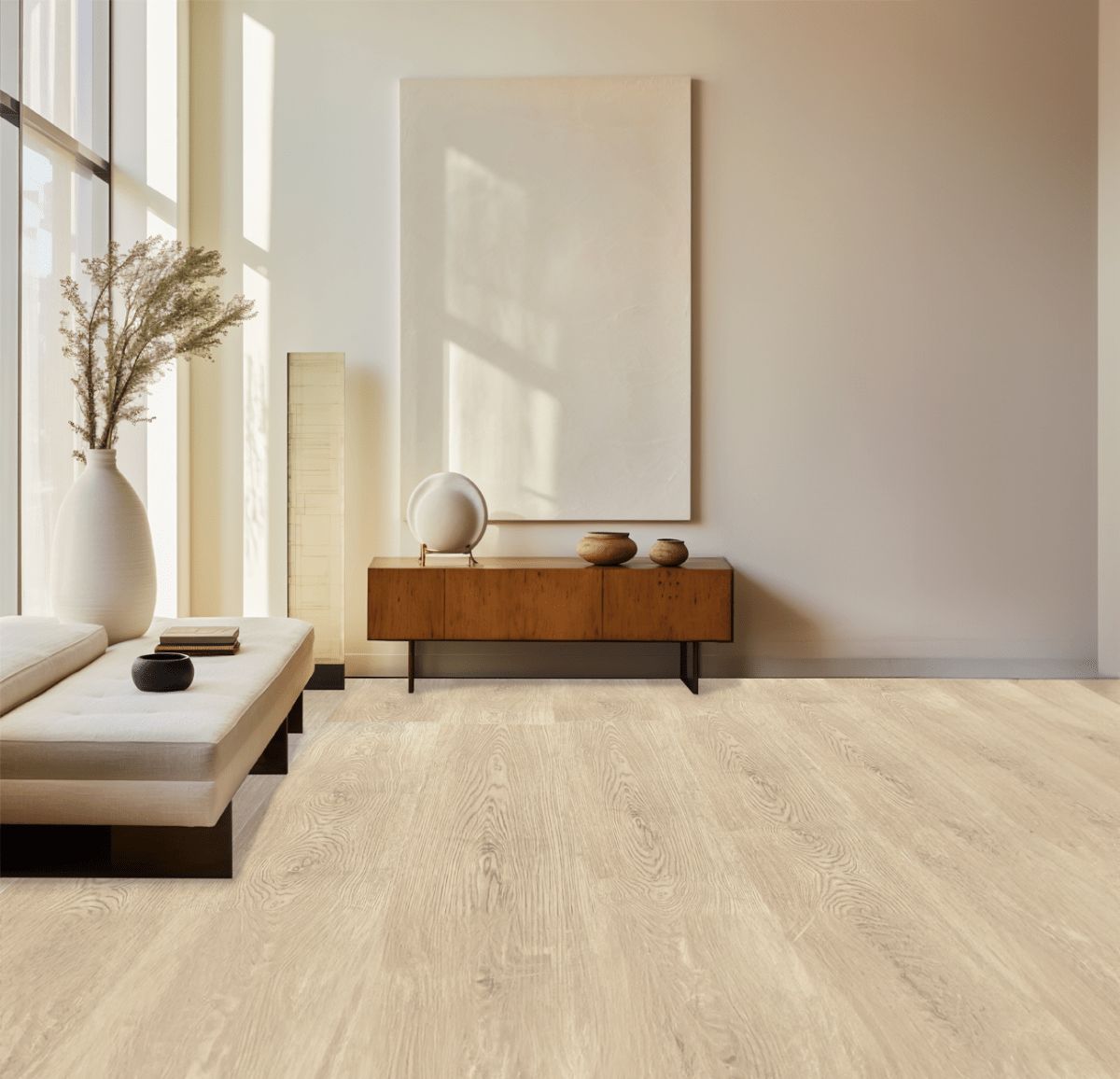 $15.990 M2 SPC  BANYOLES  6.0 MM  23.2 CM X 1.22 MT CAJA 2,264 M2