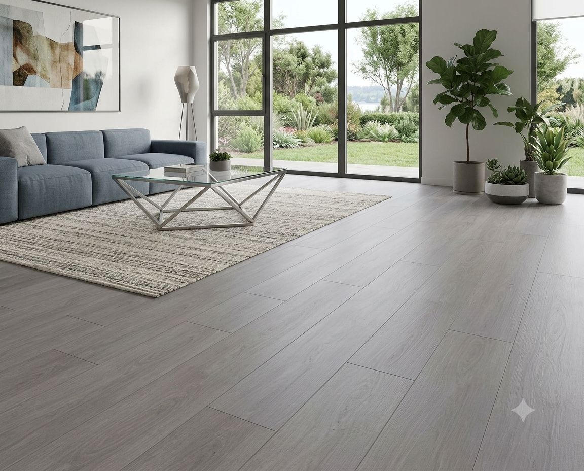$9.990 M2  PISO FLOTANTE  8.0 MM COLOR MAITEN  , AQUA PRO , 20 CM X 1.2 MT CAJA  2,44 M2