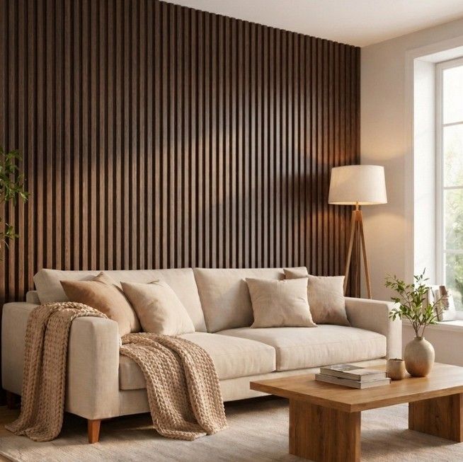 $ 5.990  TIRA WOOD PANEL 16.8 X 240 CM  * PACK DE 10 UNIDADES *  COLOR ICA