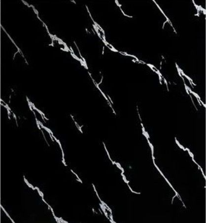 $ 9.990 M2 WALL PANEL SPC MARMOL BLACK CURVE  1.22 MT X 2.44 MT X 3MM  RINDE 2.9768 M2