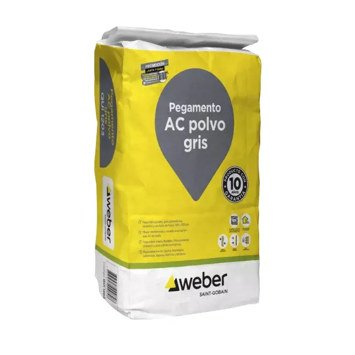 $14.990  SACO ADHESIVO FACHALETA  AC  WEBER  25 KGS