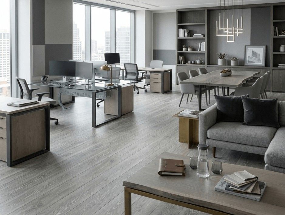 $ 22.990 M2 PORCELANATO ISENGARD GRIS MATE 30X150 CMS CAJA 1,35 M2