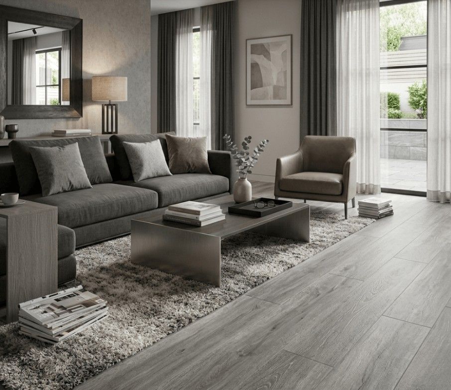 $ 20.990 M2 PORCELANATO PECAN GRIS 23.3X120 CMS CAJA 1,68 M2
