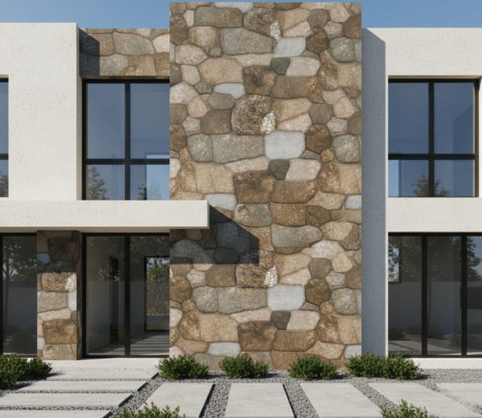 $ 13.990 M2 GRES FACHALETA OLYMPIA  GREY 38x57 CMS CAJA 1.74 M2