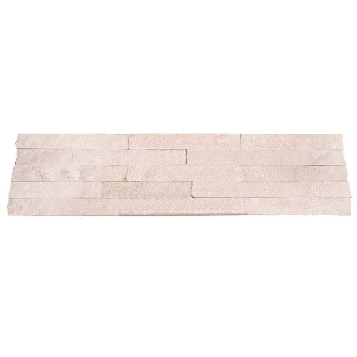 39.990 M2  FACHALETA PIEDRA CUARZO 15X60 CMS      CAJA 0.63 M2