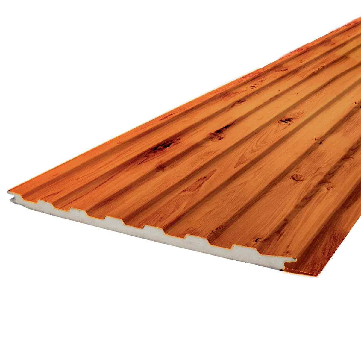 $139.900  CAJA  REVESTIMIENTO METAL SIDING ACANALADO CAFE,  MIDE: 38 CM X 2.9 MT , ESPESOR 1.6 CMS , UNIDADES EMPAQUE 8 , RINDE CAJA 8.9 M2