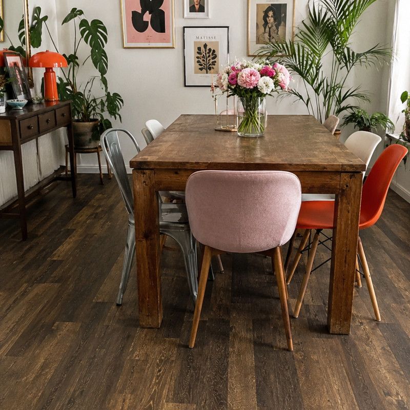 $9.490 M2  PISO FLOTANTE  8.3 MM PRAGA BROWN 19.8 CM X 1.218 MT CAJA  2,41164 M2