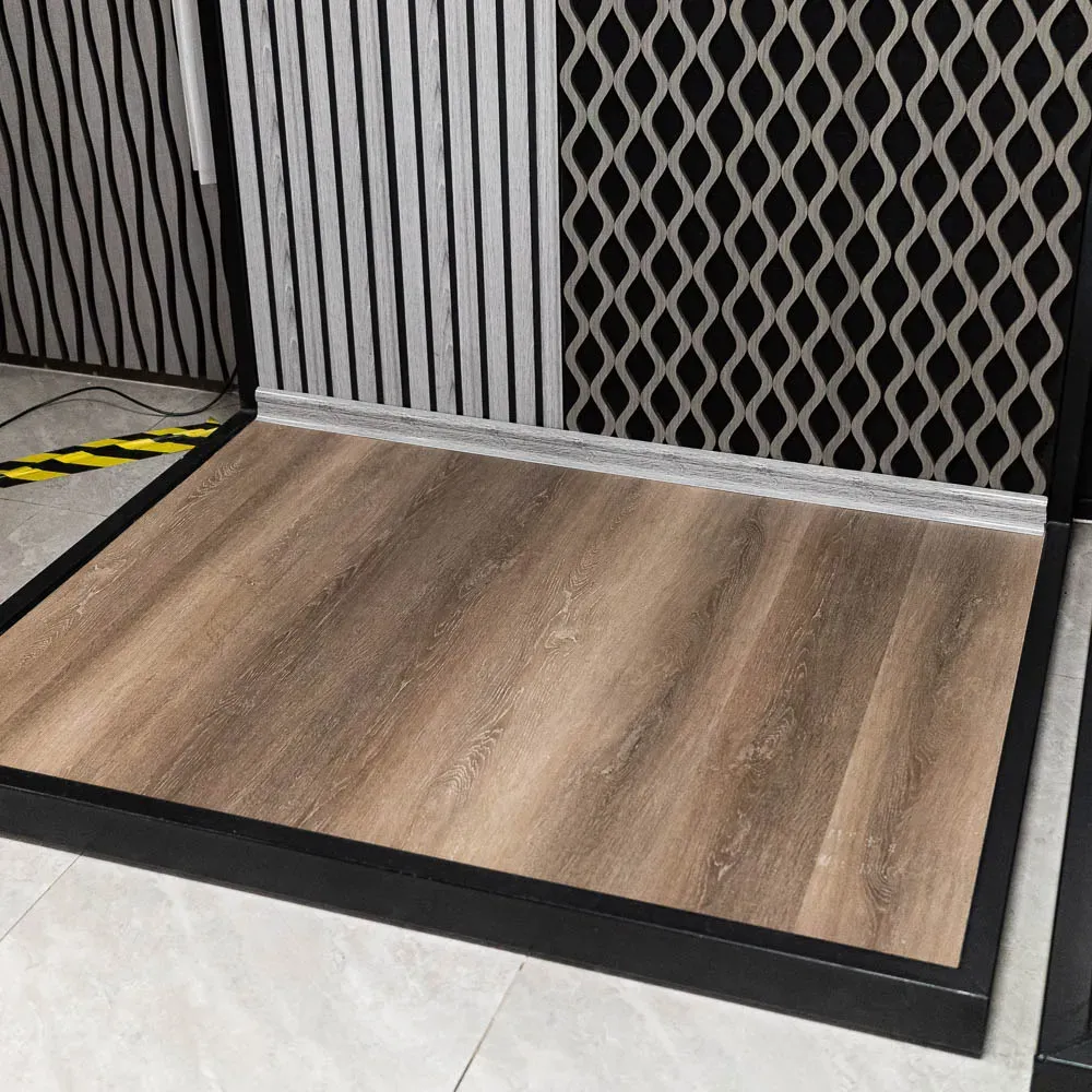 $15.990 M2 SPC NIZA 5.0 MM  18 CM X 1.22 MT CAJA 2,2326 M2