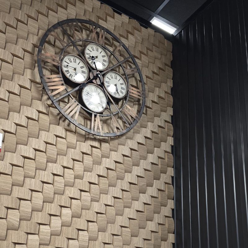 $ 24.990 UNI  ACOUSTIC  PANEL   MIDE: 64.5 CM X 64.5 CM ESPESOR 27 MM  RINDE 0.416 M2  MODELO DUBAI