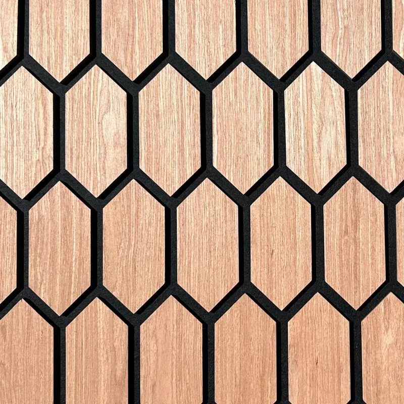 $ 21.990 UNI  ACOUSTIC  PANEL   MIDE: 64.5 CM X 52 CM ESPESOR 21 MM  RINDE 0.3354 M2  MODELO COLMENA