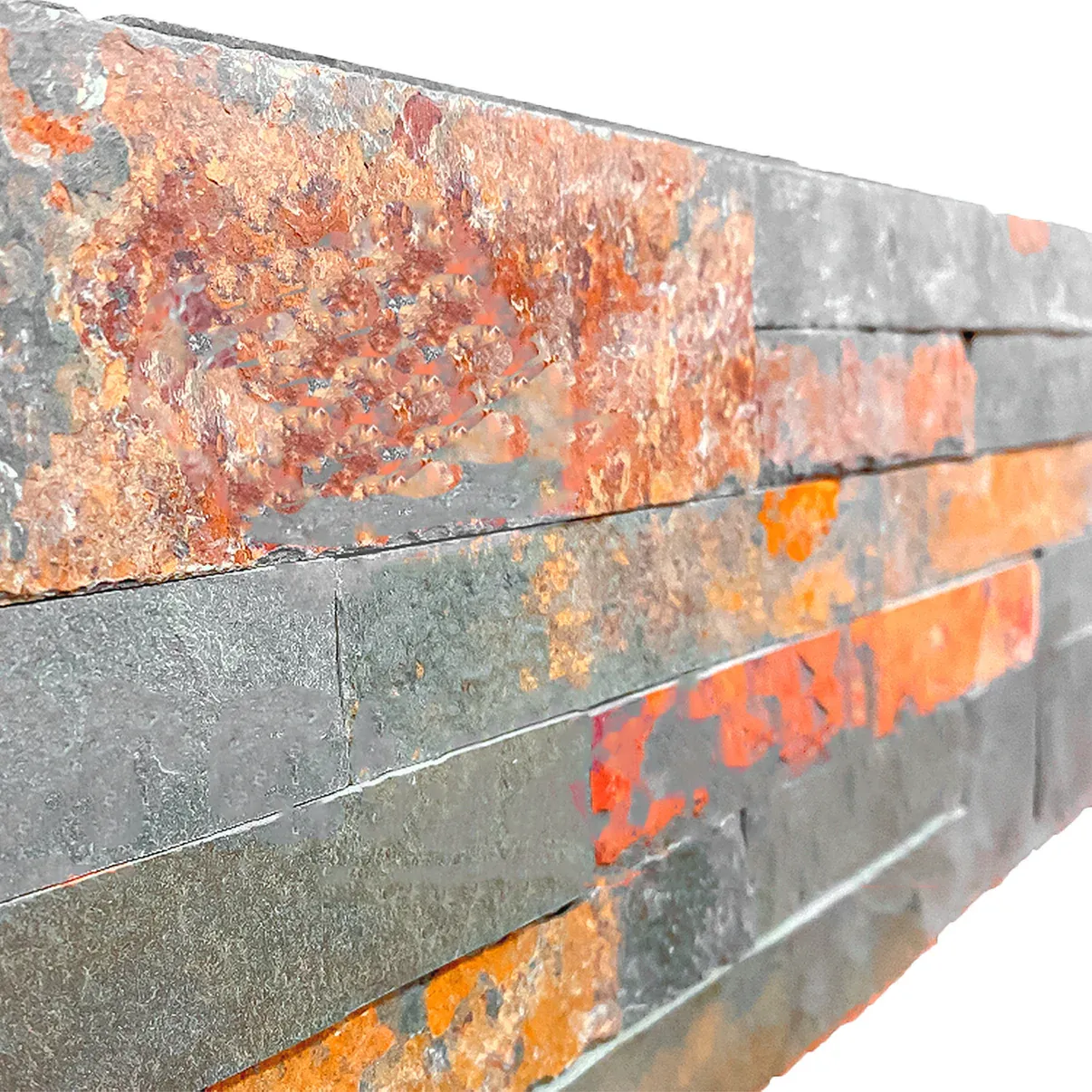 39.990 M2  FACHALETA PIEDRA NATURAL INTERIOR OXIDADA 15X55 CMS      CAJA 1.23 M2