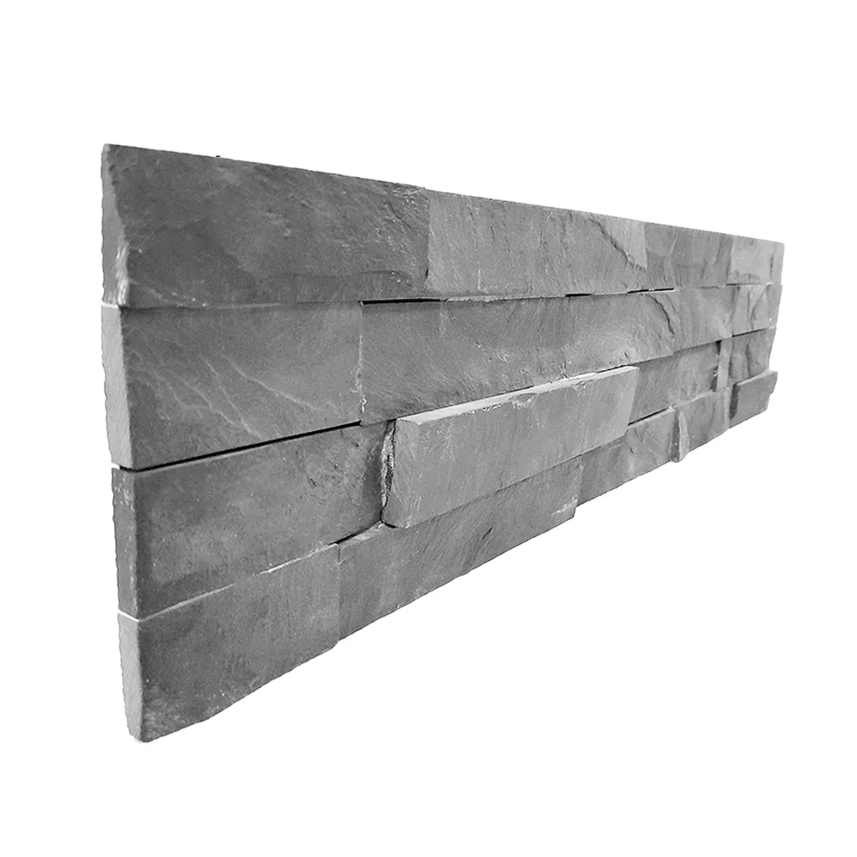 39.990 M2  FACHALETA PIEDRA NATURAL INTERIOR PIZARRA 15X55 CMS      CAJA 1.23 M2