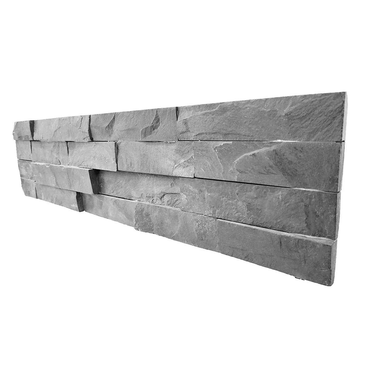 39.990 M2  FACHALETA PIEDRA NATURAL INTERIOR PIZARRA 15X55 CMS      CAJA 1.23 M2