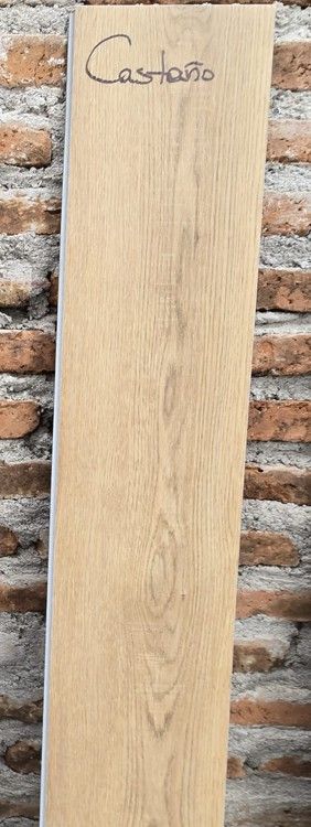 $12.990 M2 SPC CASTAÑO  5.3 MM  18.2 CM X  1.22 MT CAJA 2,22 M2