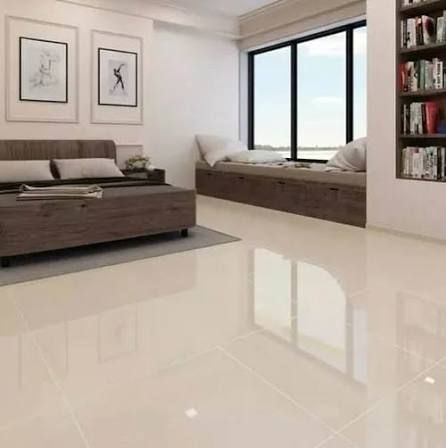 $9.990 M2  PORCELANATO PULIDO BEIGE 60X60 CMS  CAJA 1,44 M2