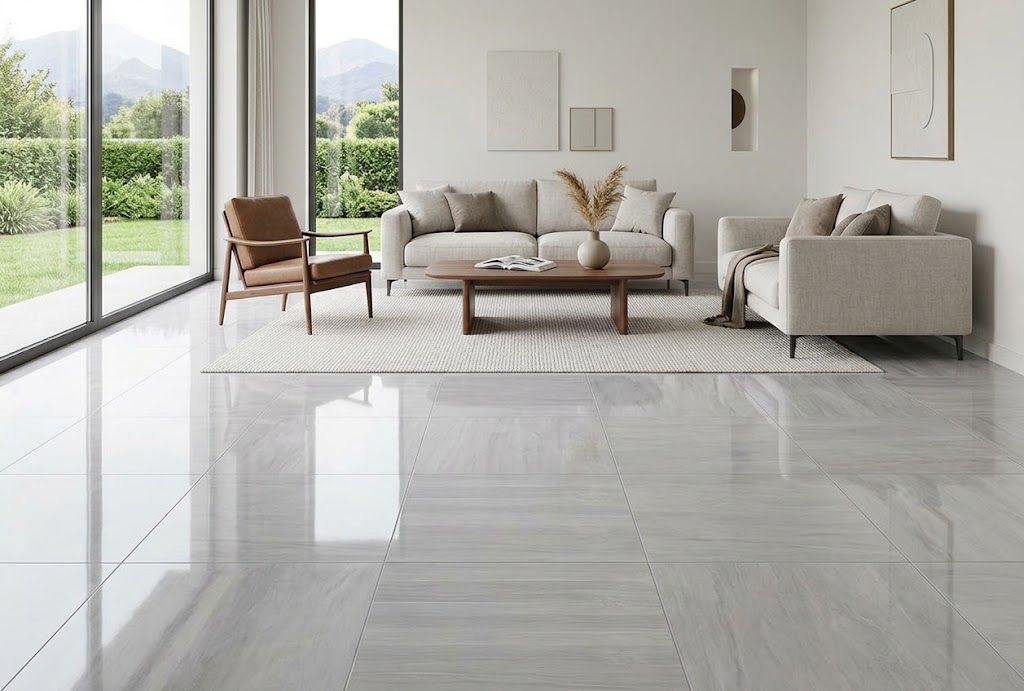 $14.990 M2  PORCELANATO PULIDO ALBAYALDE 60X60 CMS  CAJA 1,44 M2