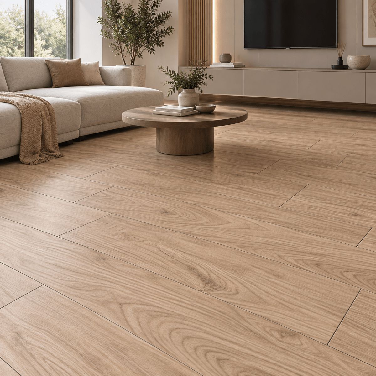 $ 13.990 M2 PORCELANATO TAJIBO  20X120 CMS  CAJA 2.88 M2