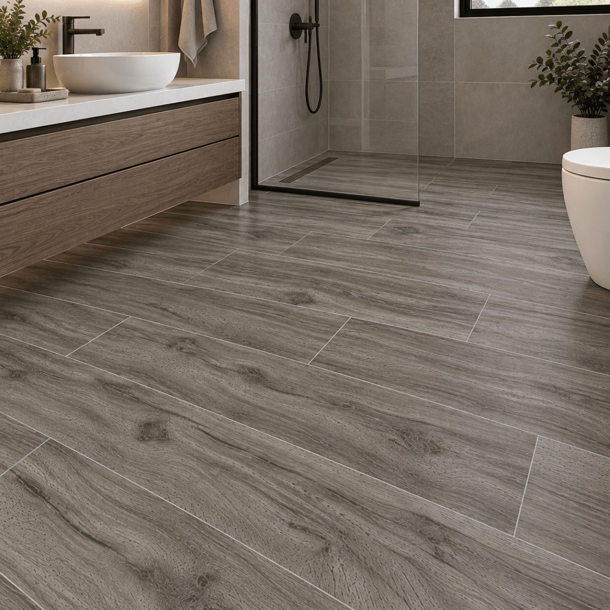 $ 18.990 M2 PORCELANATO WILD GRIS  23.3X120 CMS CAJA 1,68M2