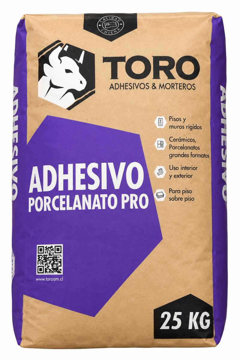 ADHESIVO PORCELANATO PORCELANATO PRO TORO 25 KG