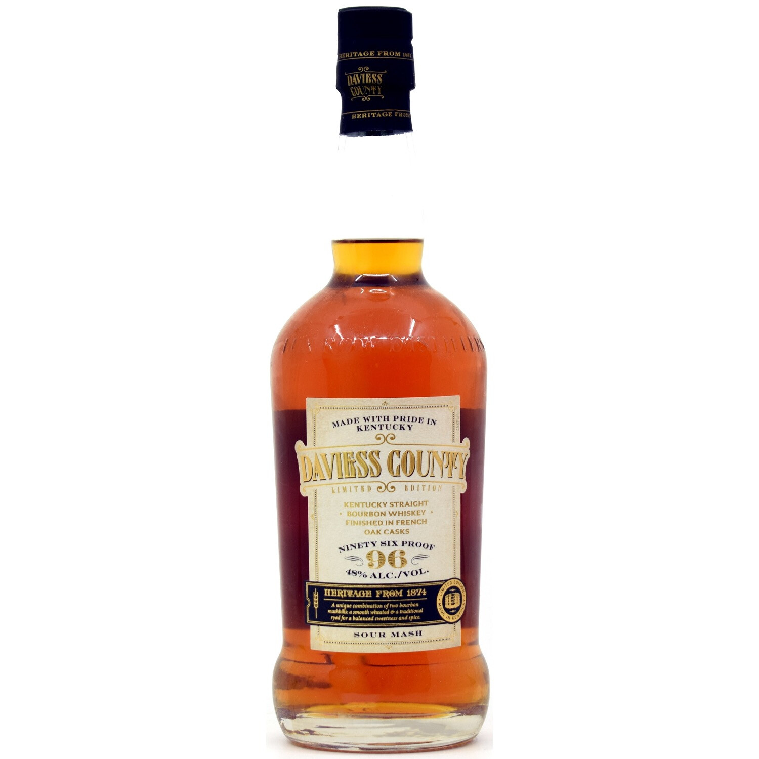 Daviess County Kentucky Straight Bourbon French Oak Finish