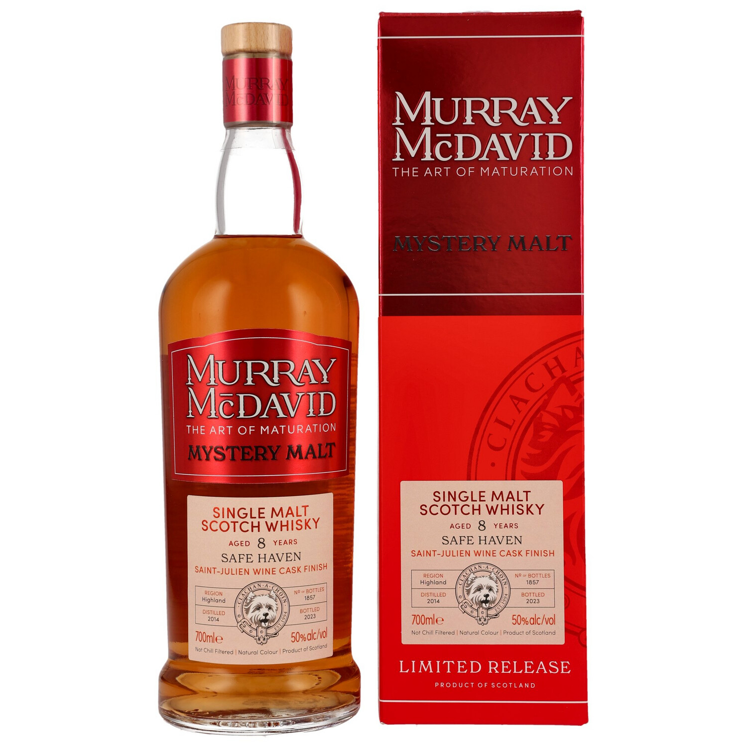 Murray McDavid - Safe Haven 8yo - St. Julien Wine Cask Finish