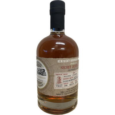 The Liquid Madness - Kentucky Bourbon - 3,8yo - Ex-Islay-Cask-Finish