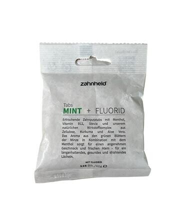 Zahntabs Mint mit Fluorid