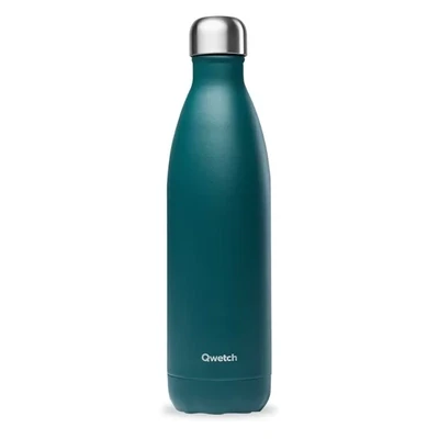 Qwetch Thermoflasche - Dunkelgrün, 750ml Qwetch Thermoflasche - Dunkelgrün, 750ml