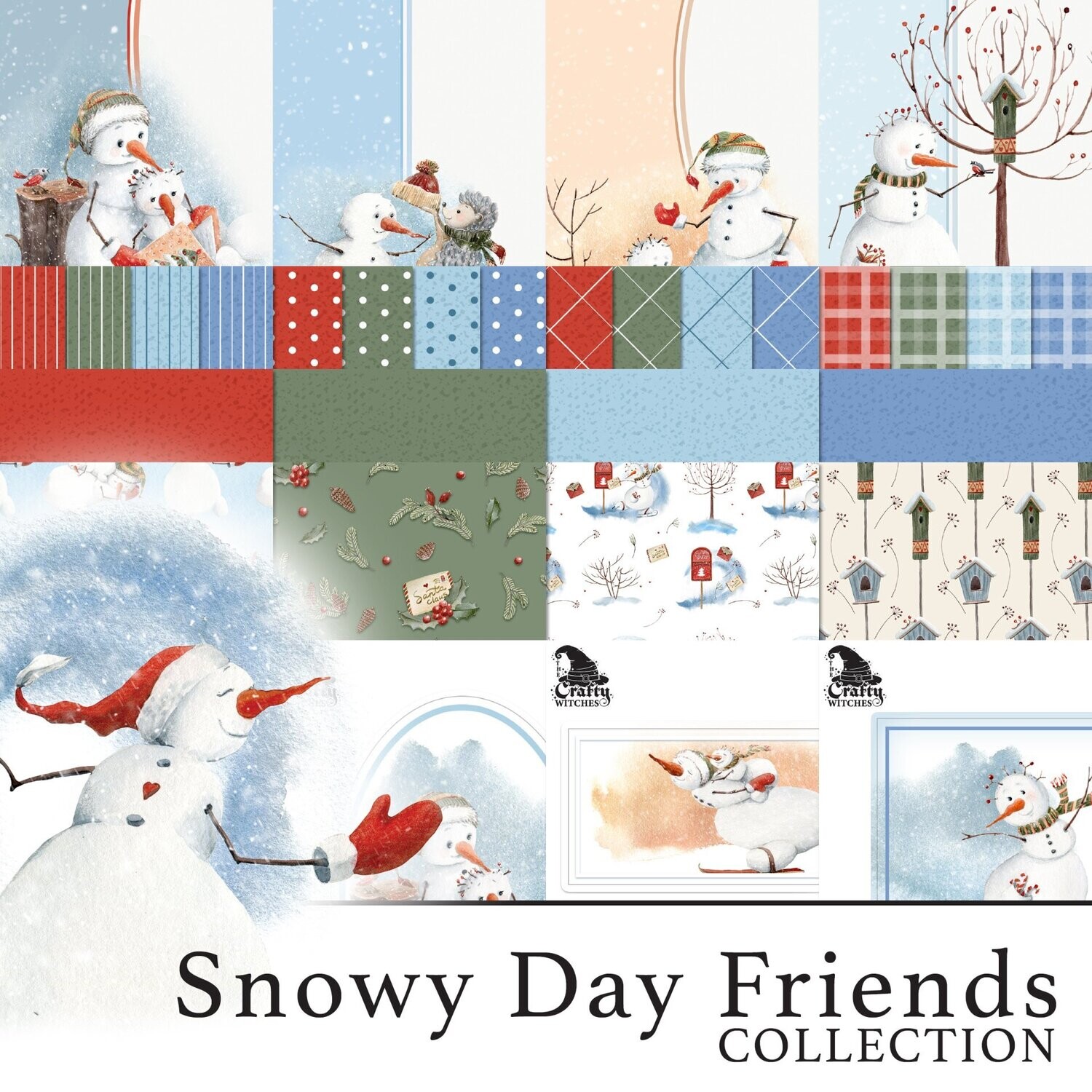Snowy Day Friends Digital Collection