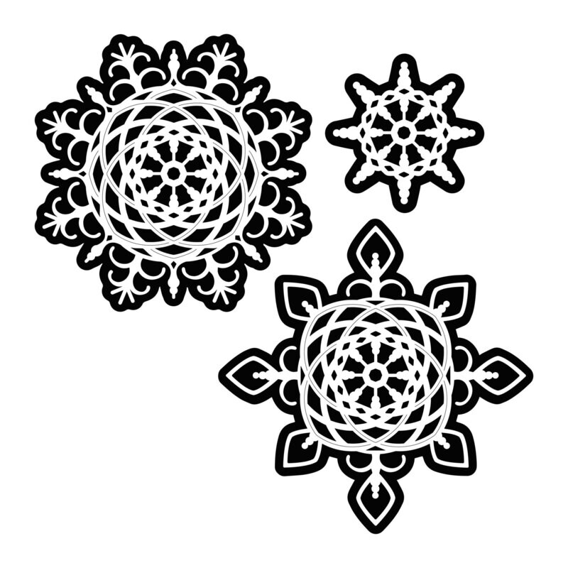 Sublime Snowflakes SVG Files