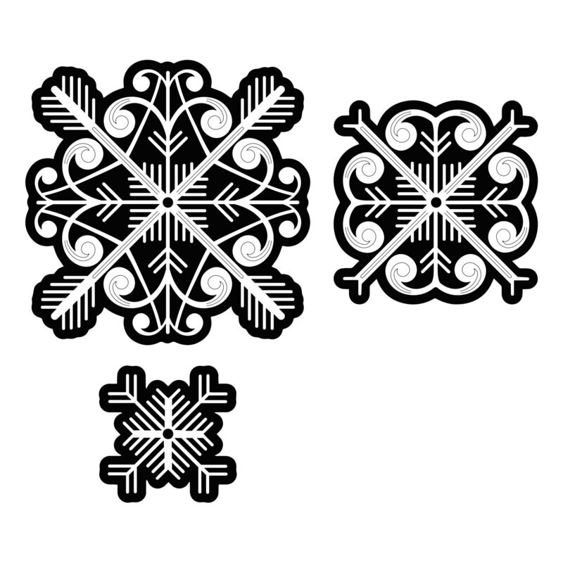 Sublime Snowflurry SVG Files