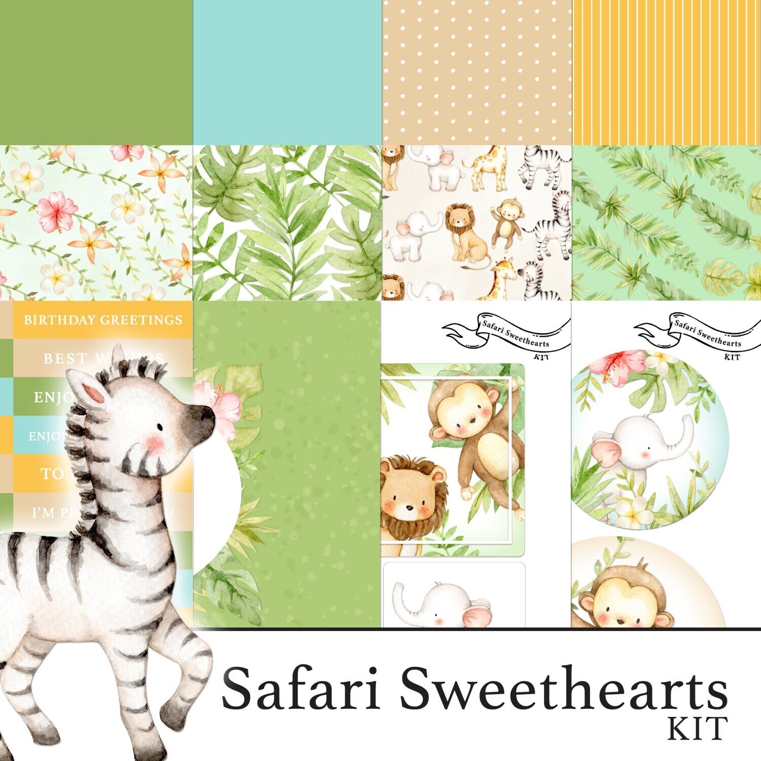 Safari Sweethearts Kit