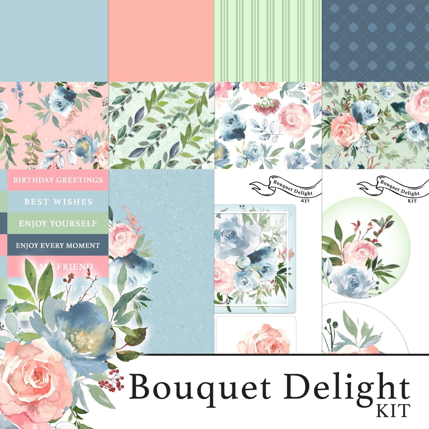 Bouquet Delight Digital Kit