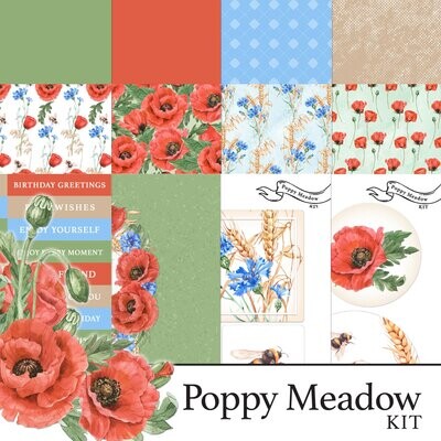 Poppy Meadow Digital Kit