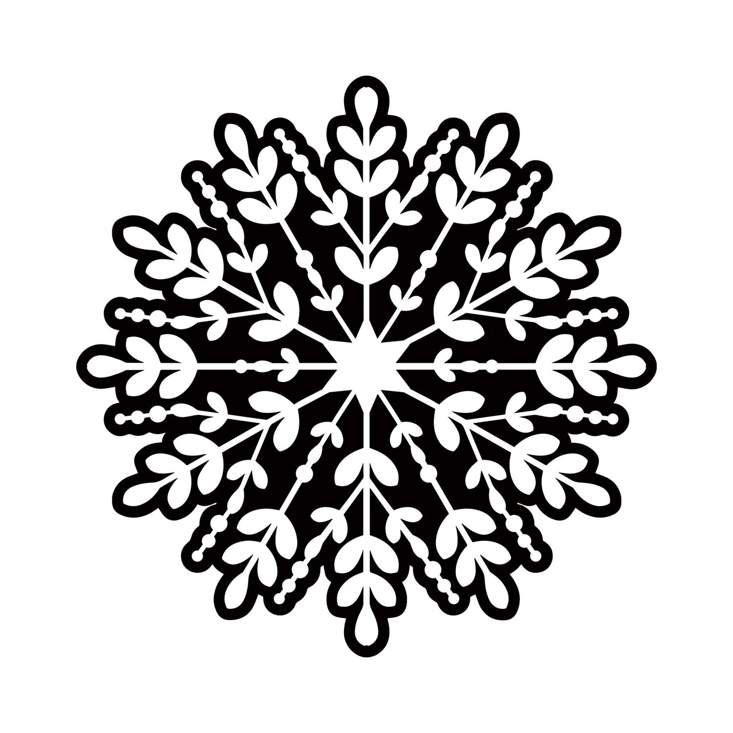 Super Sized Snowflake SVG Files