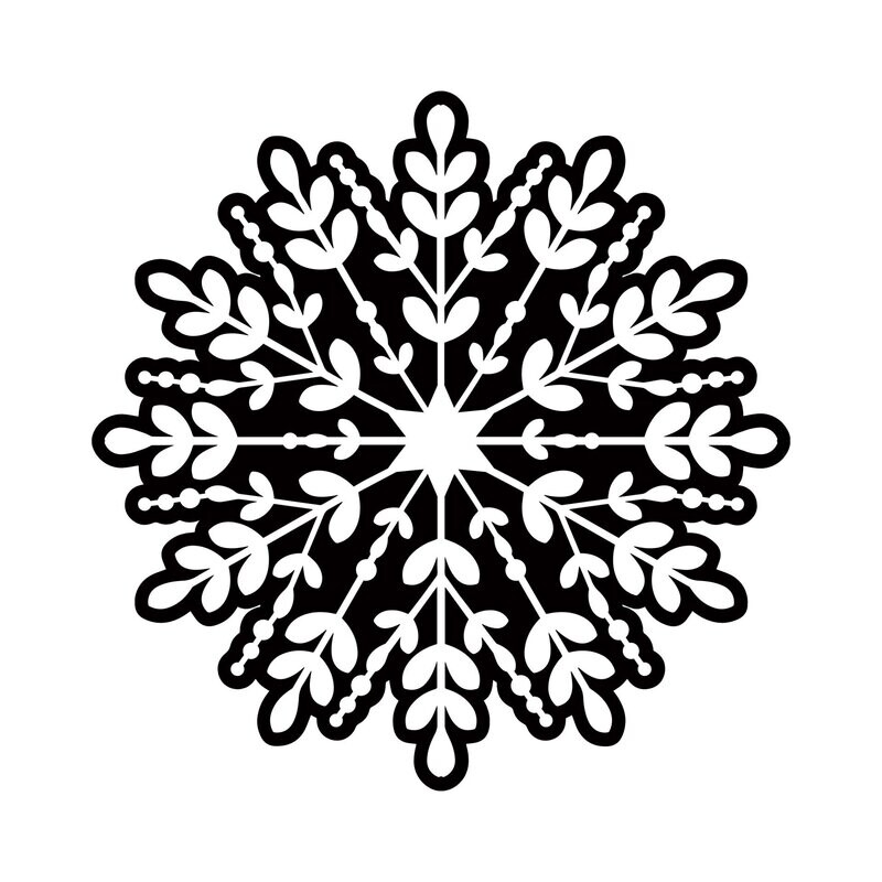 Super Sized Snowflake SVG Files