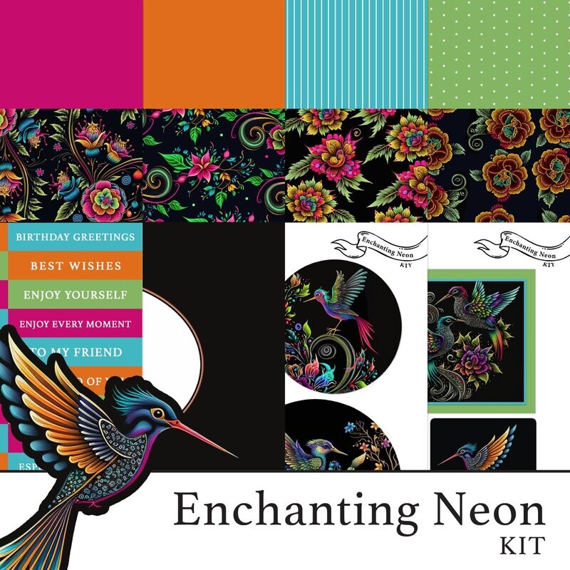 Enchanting Neon Digital Kit