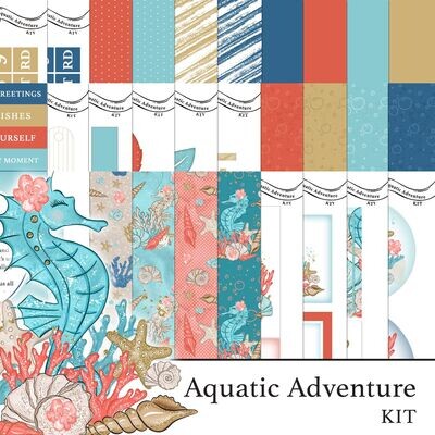 Aquatic Adventure Digital Kit
