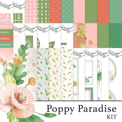 Poppy Paradise Digital Kit