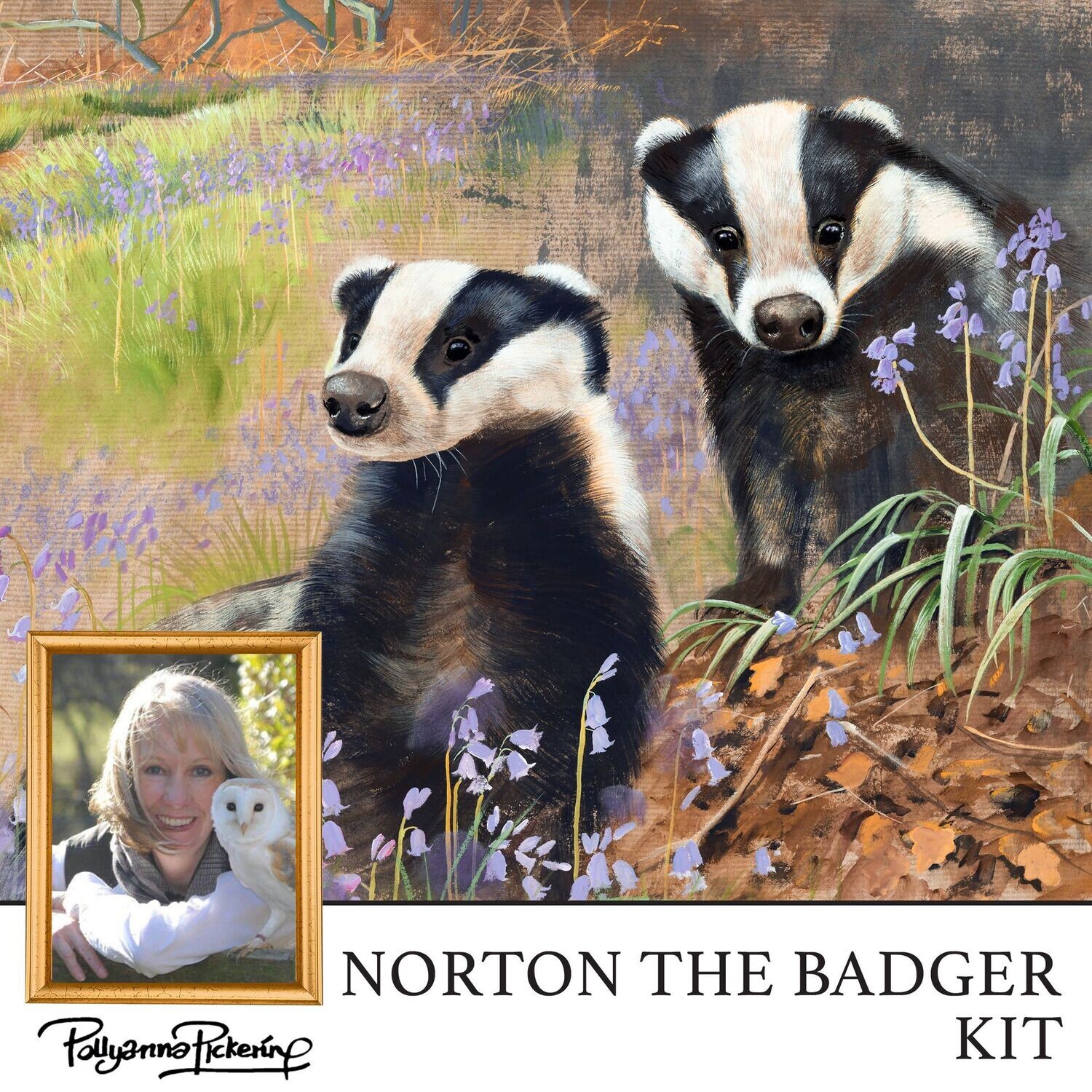 Pollyanna Pickering's Norton the Badger Digital Kit