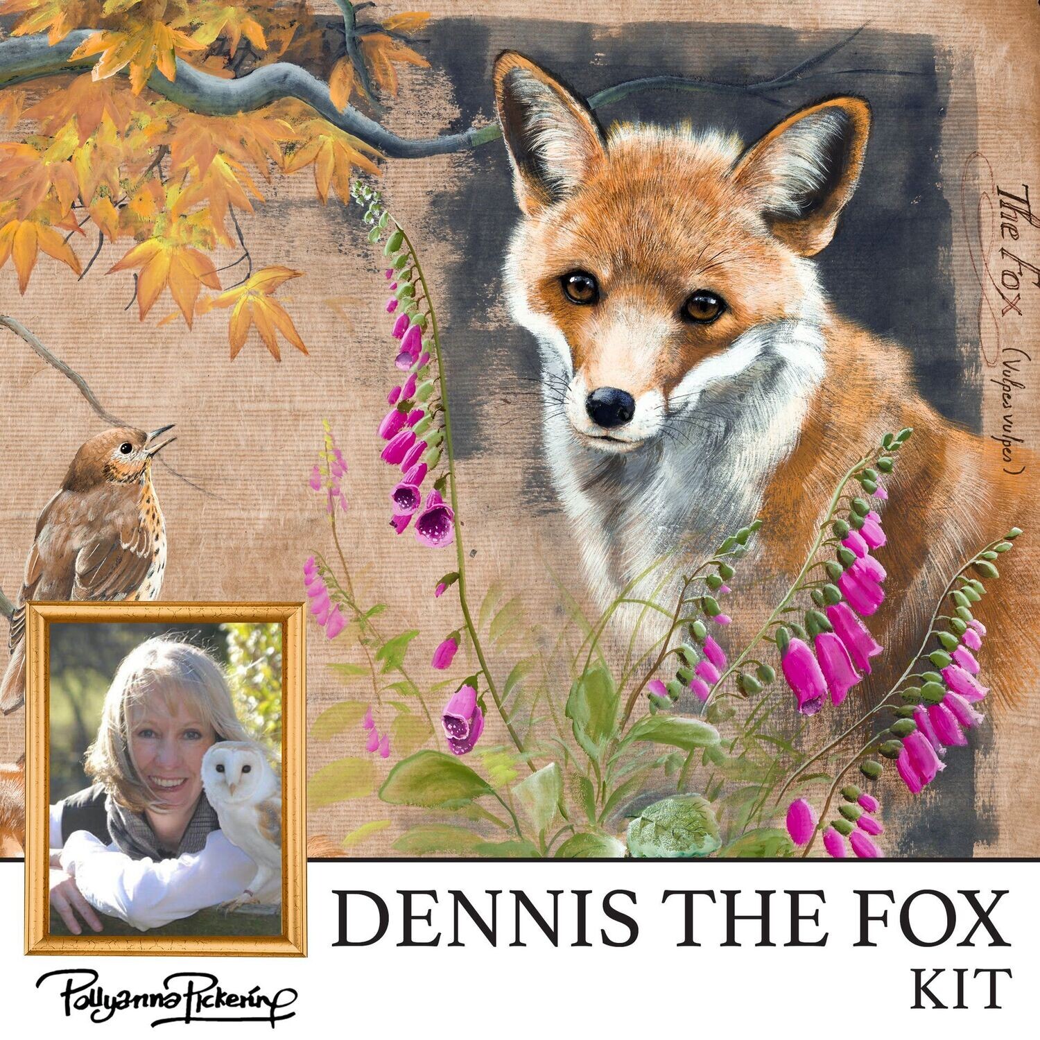 Pollyanna Pickering's Dennis the Fox Digital Kit