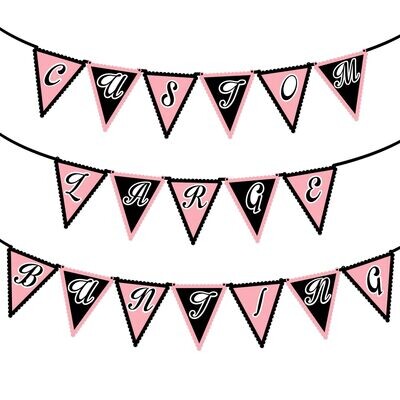 All Occasions Customisable Bunting SVGs